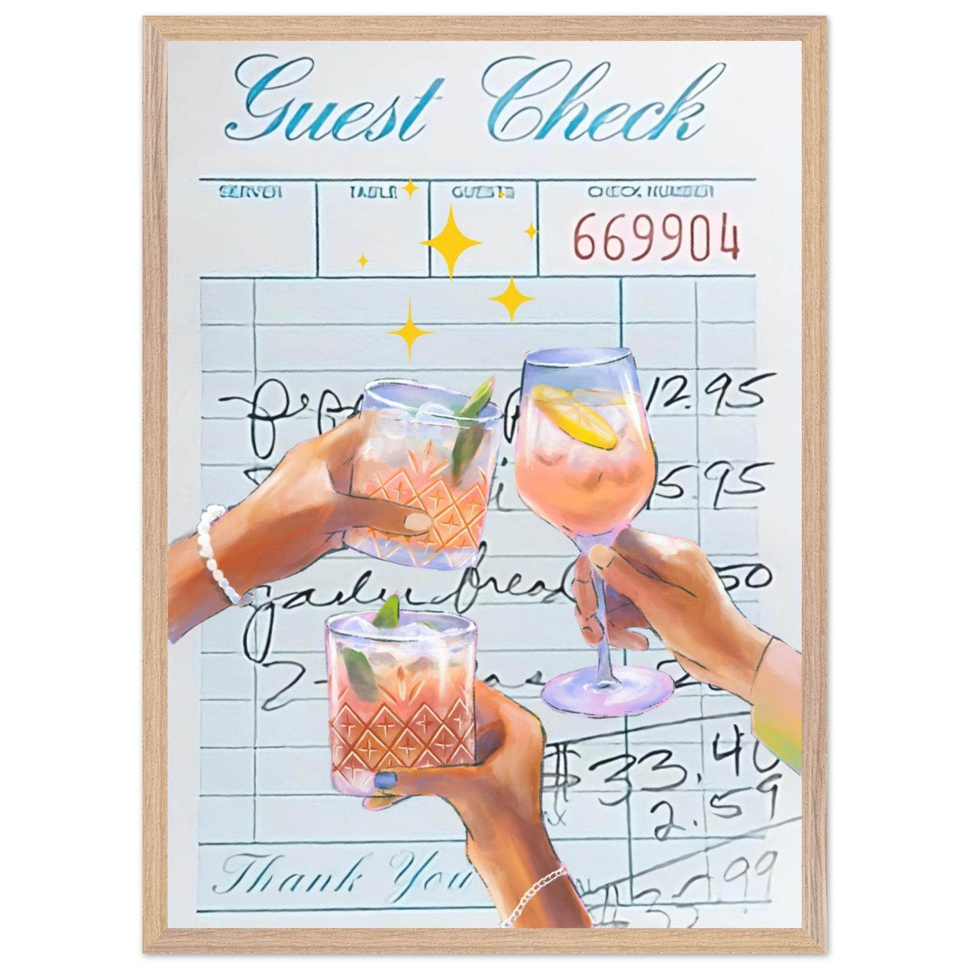 Vibrant Cocktail Party - Vibrantwalls