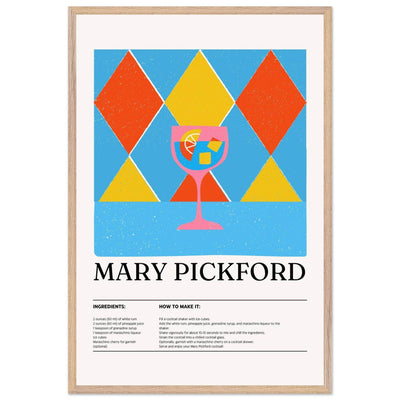 Mary Pickford Cocktail Recipe - Vibrantwalls