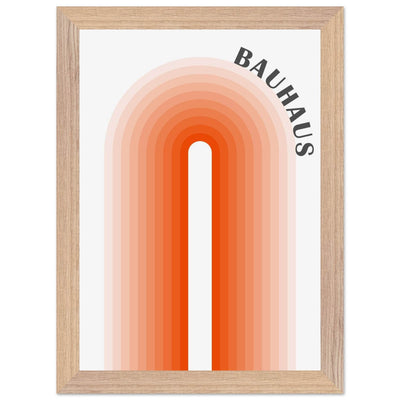 Bauhaus-Style Gradient Arch - Vibrantwalls