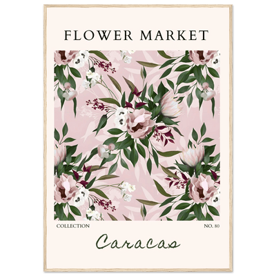 Blush Floral Dream Framed Poster – Elegant Botanical Art Print | Ready-to-Hang in Multiple Sizes & Frame Styles - Vibrantwalls