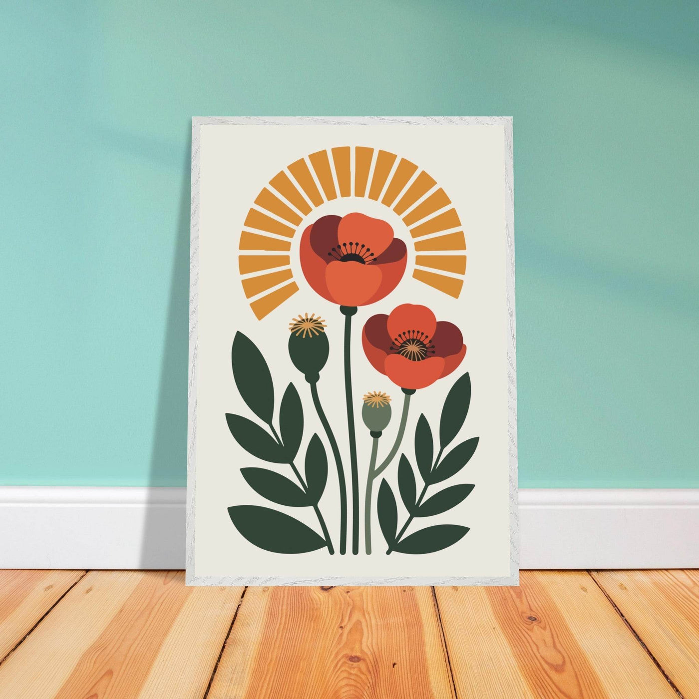 Floral Sunshine - Vibrantwalls