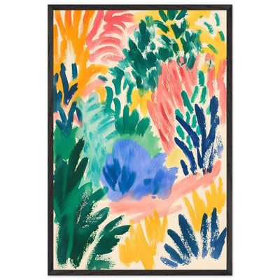Abstract Floral Delight - Vibrantwalls