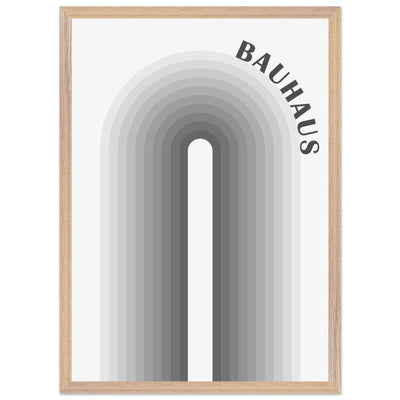 Bauhaus-Style Gradient Arch - Vibrantwalls