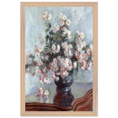 Chrysanthemums Floral Art - A Celebration of Floral Impressionism - Vibrantwalls