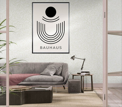 Bauhaus Black & Beige Abstract - Vibrantwalls