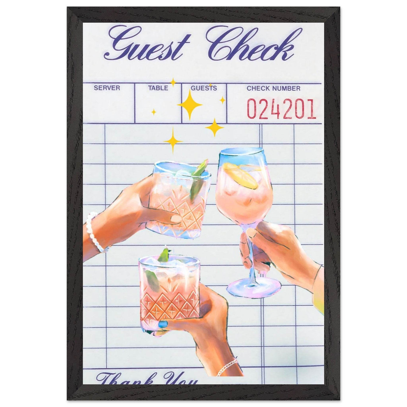 Gin & Tonic Cheers - Vibrantwalls