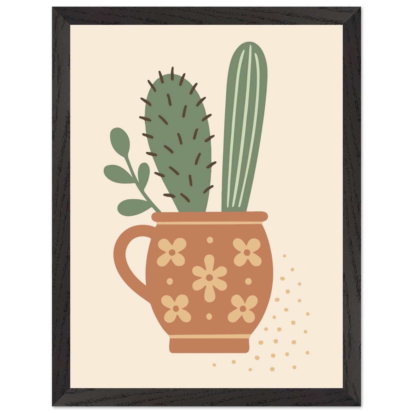 Cactus Bouquet - Vibrantwalls