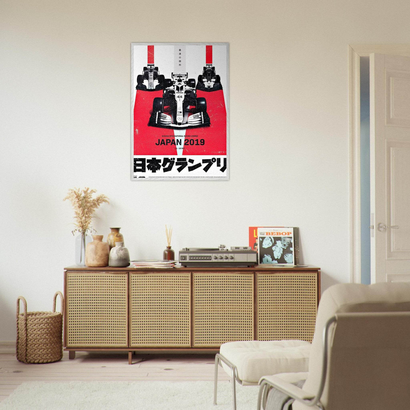 Formula 1 Japan 2019 Suzuka Circuit Racing Poster – Eco-Friendly, Framed & Ready to Hang - Vibrantwalls