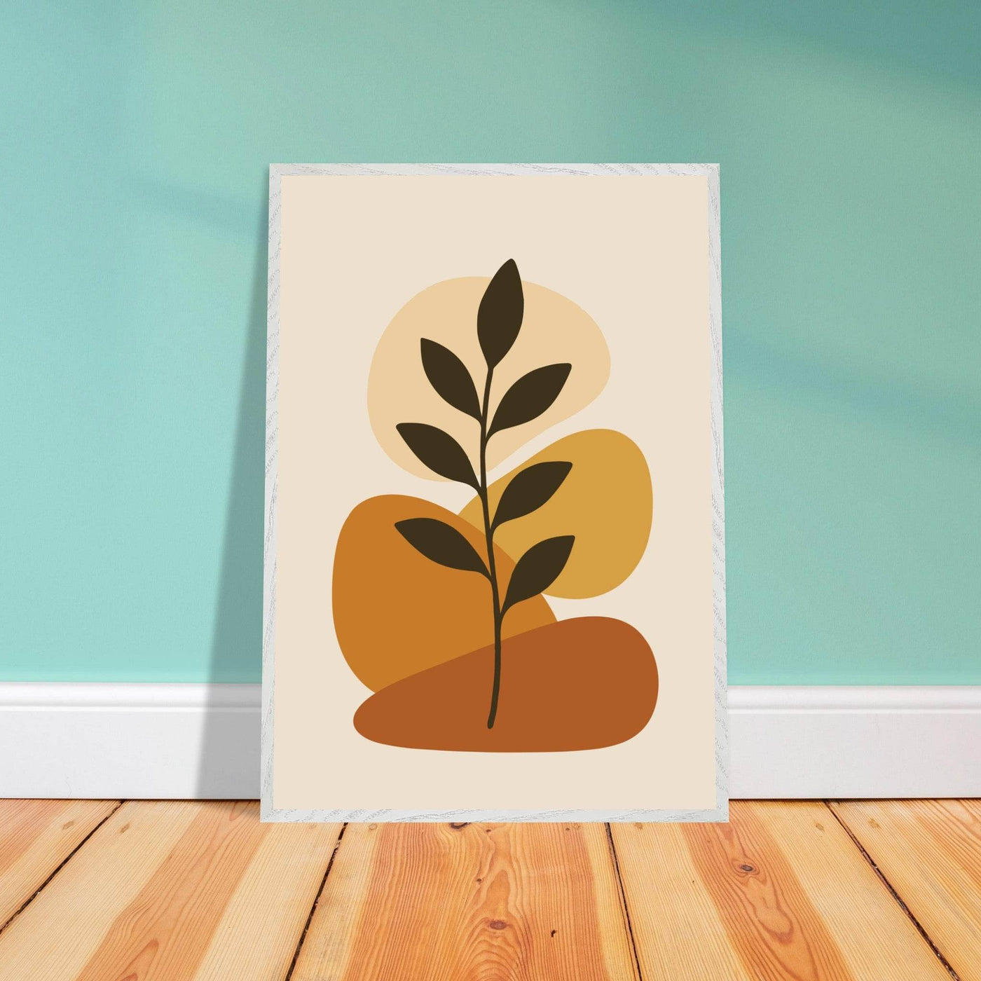 Modern Abstract Plant - Vibrantwalls