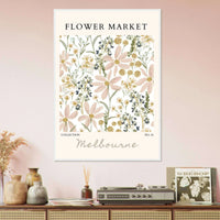 Melbourne Flower Market Wall Art - Vibrantwalls