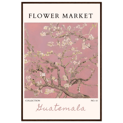 Pink Blossom Nature Framed Poster – Serene Floral Art Print | Ready-to-Hang in Multiple Sizes & Frame Finishes - Vibrantwalls