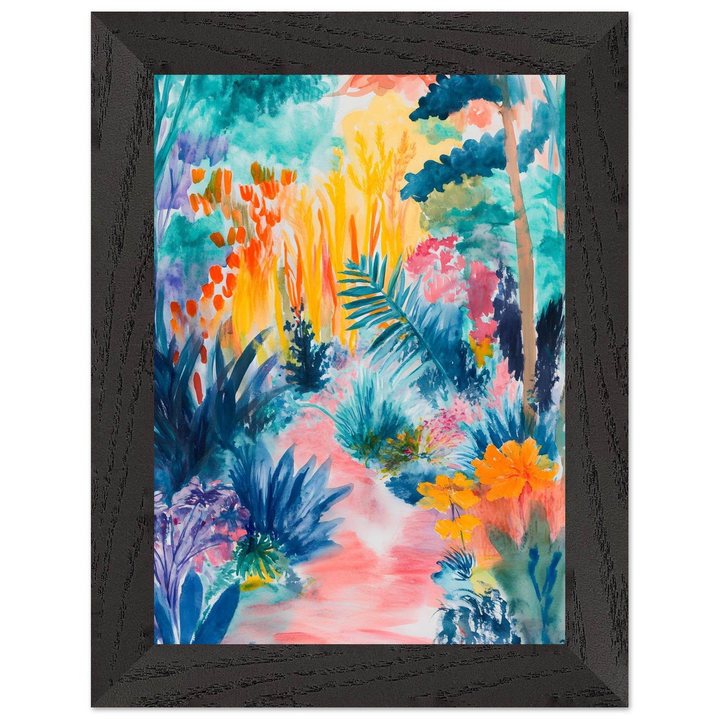 Abstract Tropical Garden Matisse I - Vibrantwalls