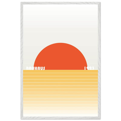 Bauhaus Sunset Abstraction - Vibrantwalls