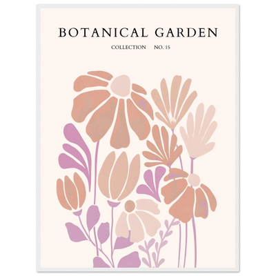 Botanical Garden Collection Framed Posters – Soft Floral Abstract Art Prints | Ready-to-Hang - Vibrantwalls