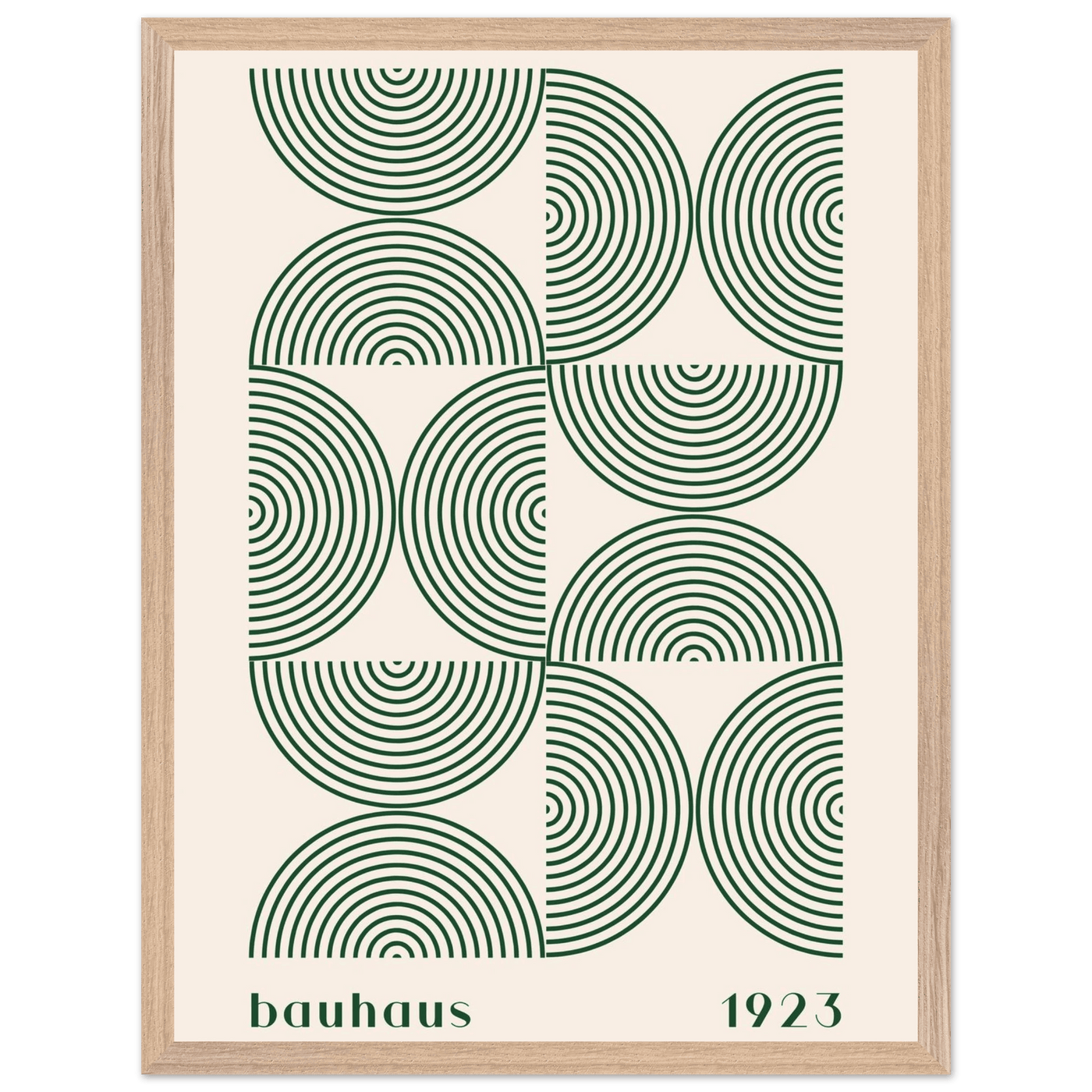Bauhaus 1923 Geometric - Vibrantwalls