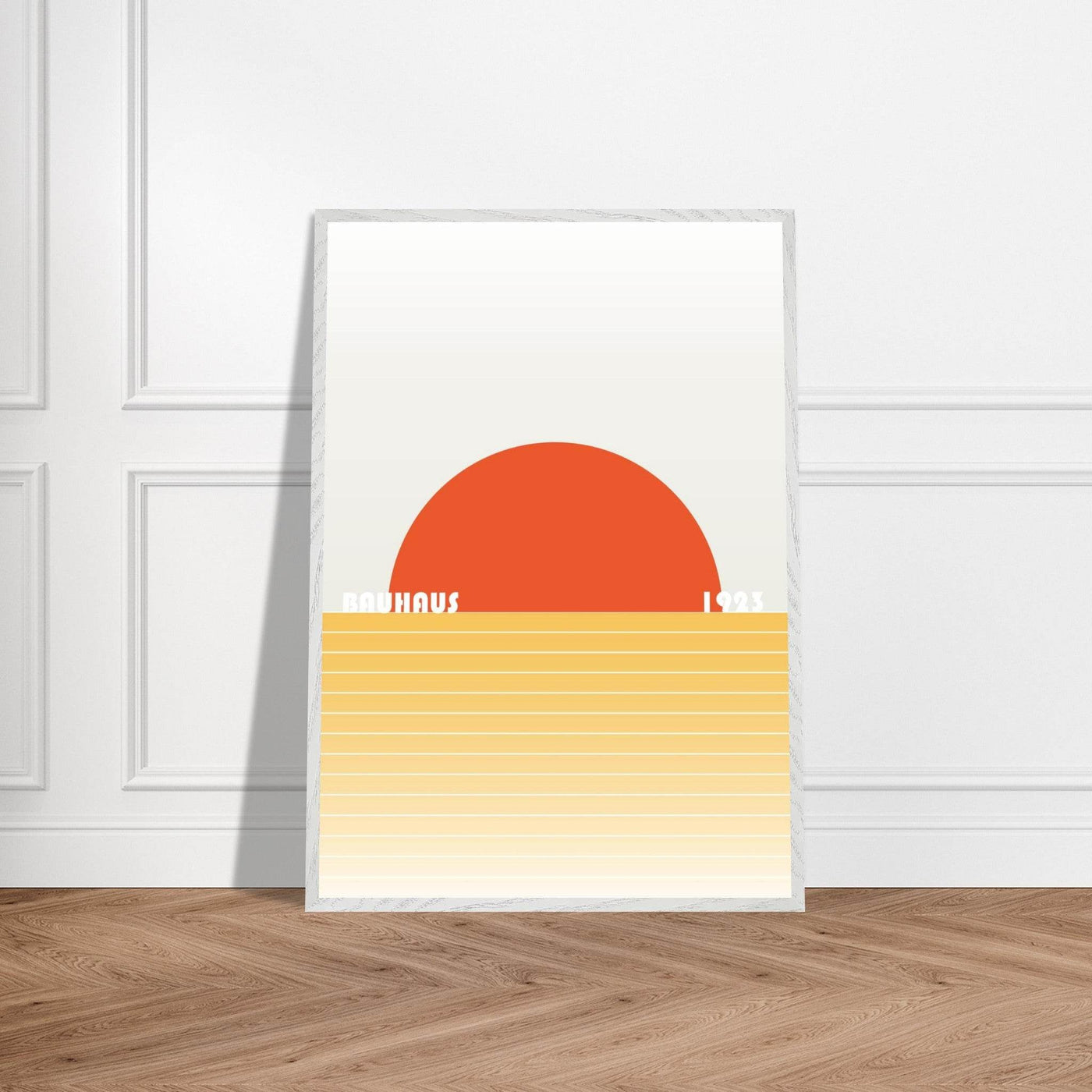 Bauhaus Sunset Abstraction - Vibrantwalls