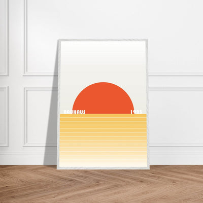 Bauhaus Sunset Abstraction - Vibrantwalls