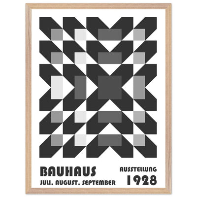 Bauhaus-Style Geometric Grid - Vibrantwalls