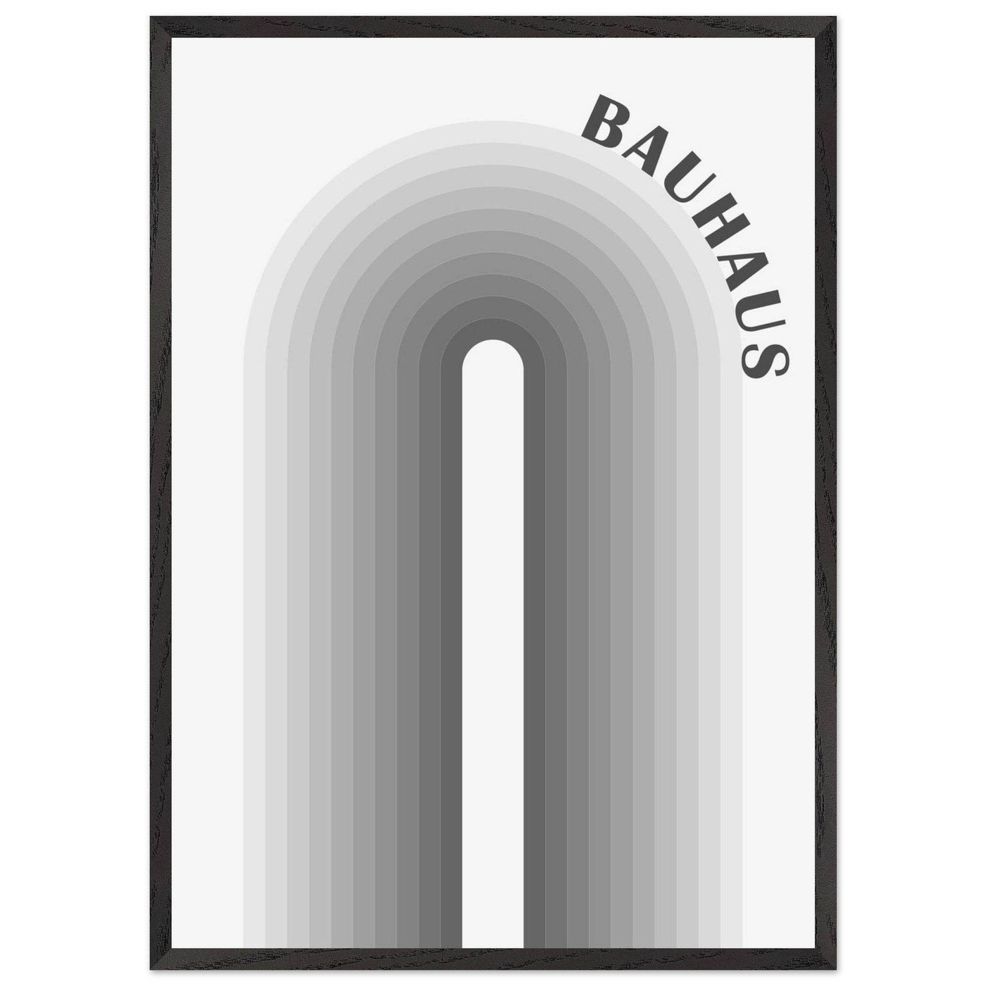 Bauhaus-Style Gradient Arch - Vibrantwalls