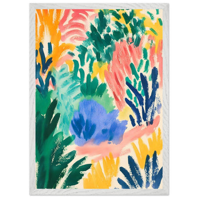 Abstract Floral Delight - Vibrantwalls