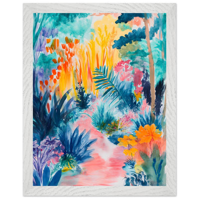 Abstract Tropical Garden Matisse I - Vibrantwalls