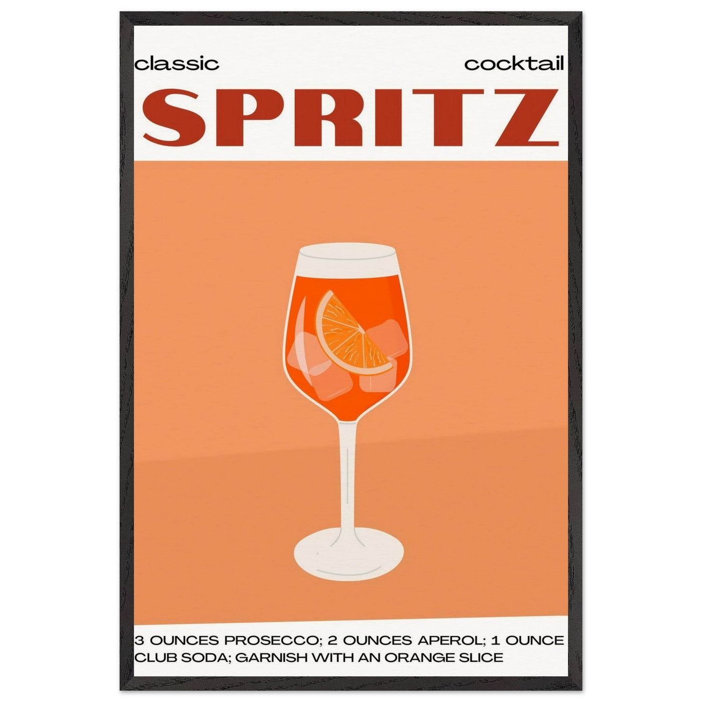 Classic Spritz Cocktail - Vibrantwalls