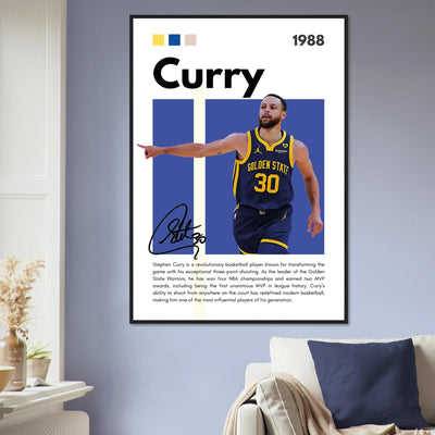 Stephen Curry Chef Curry Warriors Framed Poster Vibrantwalls