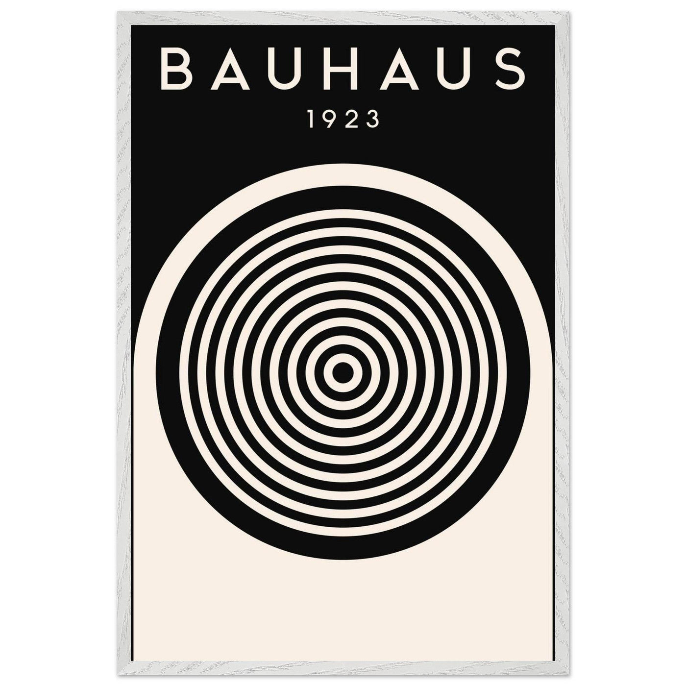 Bauhaus Black & Cream - Vibrantwalls