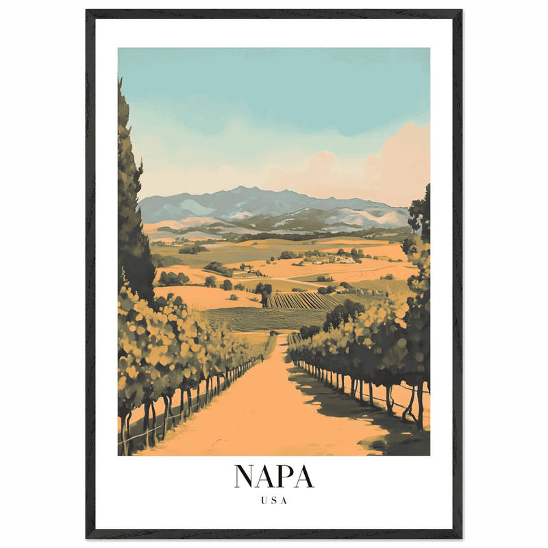 Napa Valley Wall Art - Vibrantwalls