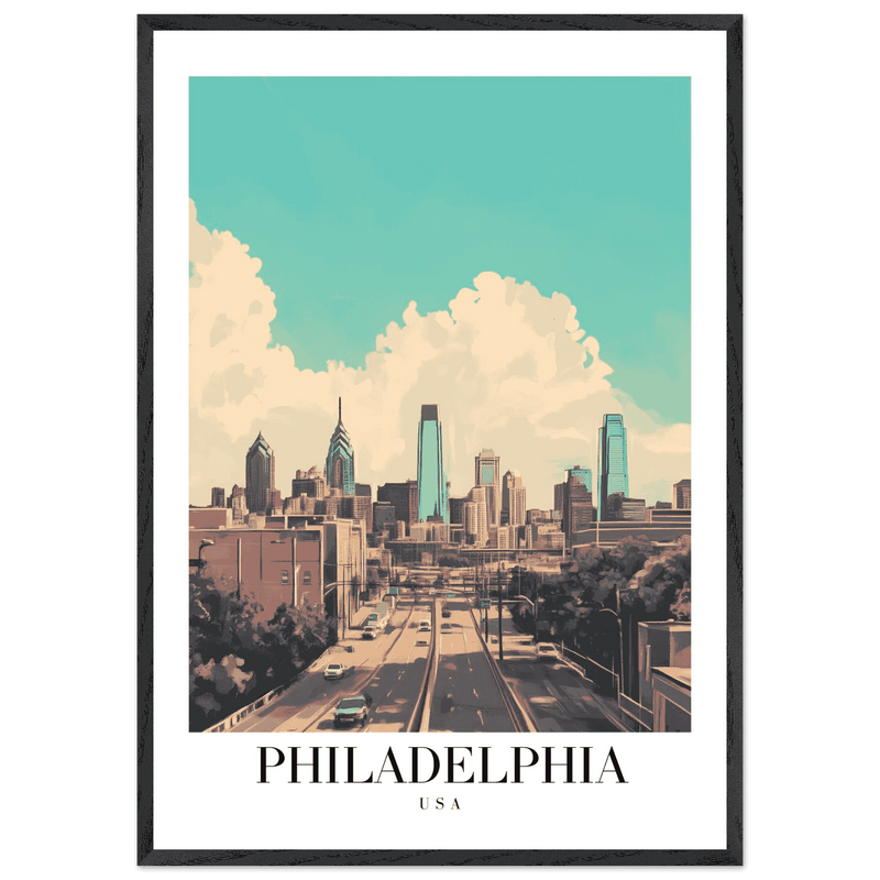Philadelphia USA Wall Art - Vibrantwalls