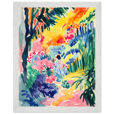 Vibrant Abstract Garden Henri Matisse - Vibrantwalls