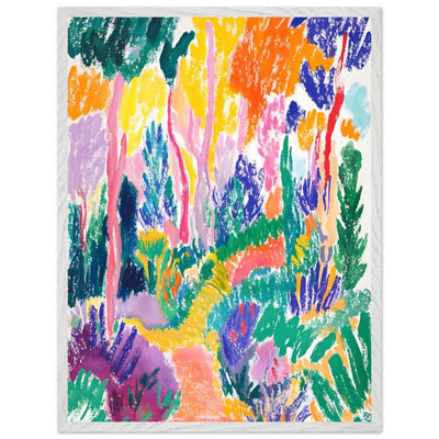 Vibrant Abstract Forest Henri Matisse - Vibrantwalls