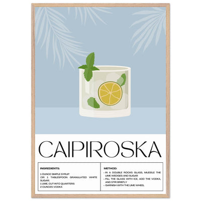 Caipiroska Cocktail Recipe - Vibrantwalls