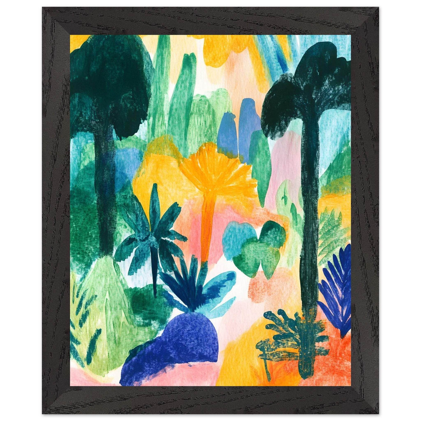 Abstract Tropical - Vibrantwalls