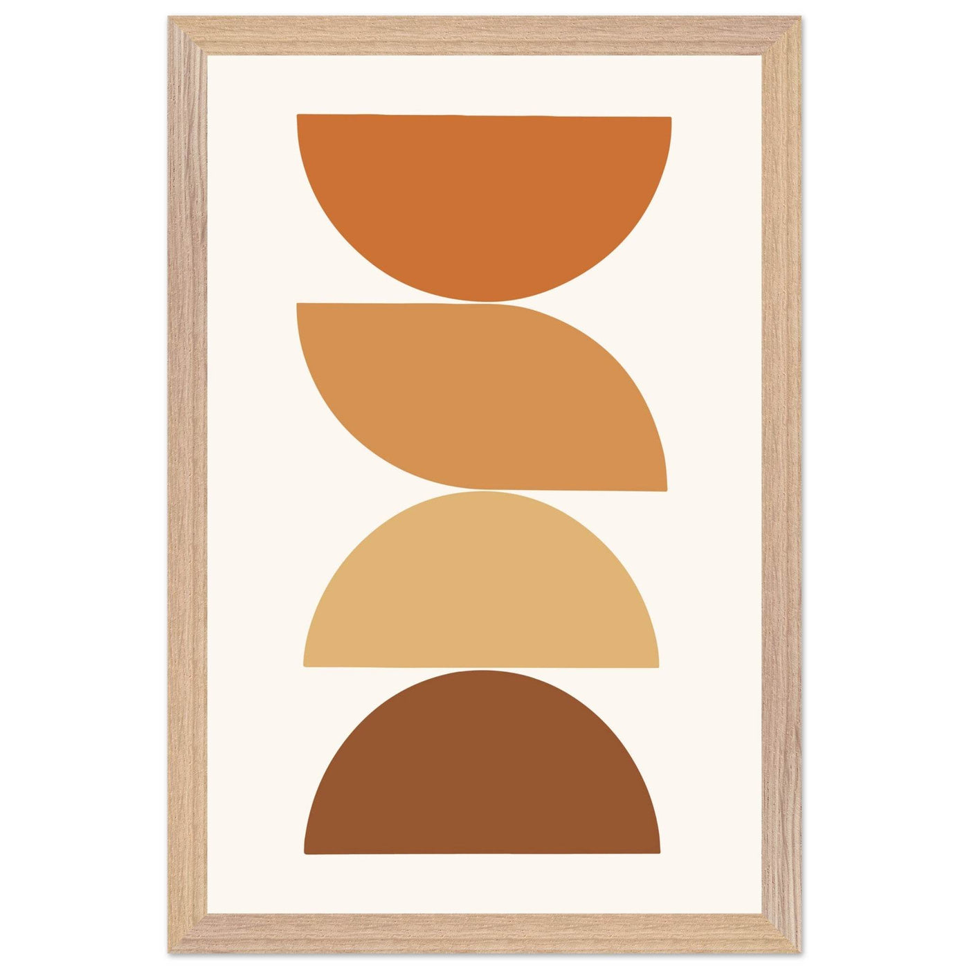 Abstract Desert Landscape Boho Sunset View - Vibrantwalls