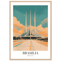 Brasília Brasil Wall Art - Vibrantwalls