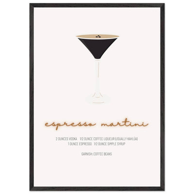Espresso Martini Cocktail Recipe - Vibrantwalls