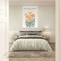 Botanical Garden Poppy Wall Art - Vibrantwalls