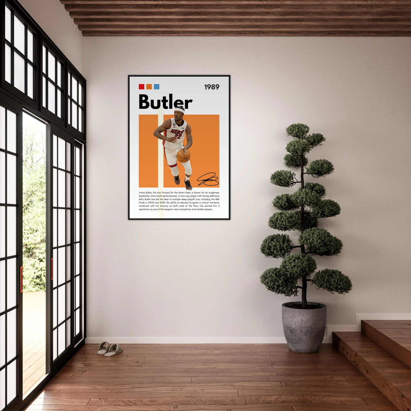 Jimmy Butler Heat Culture Miami Framed Poster Vibrantwalls