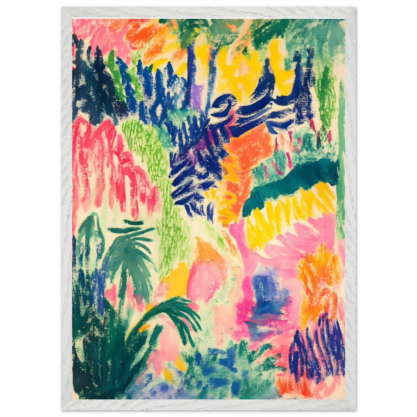 Vibrant Abstract Henri Matisse - Vibrantwalls