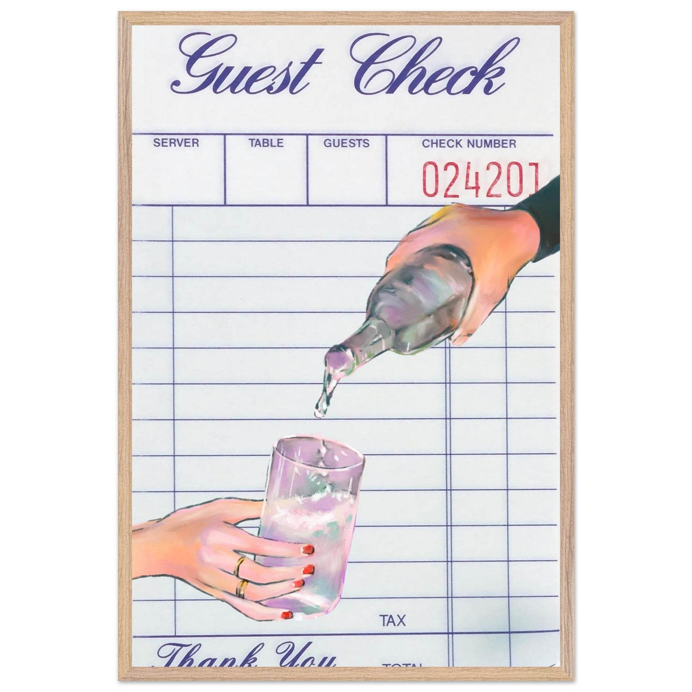 Retro Bar Cocktail Print - Vibrantwalls