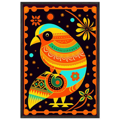 Vibrant Tribal Bird Art - Vibrantwalls