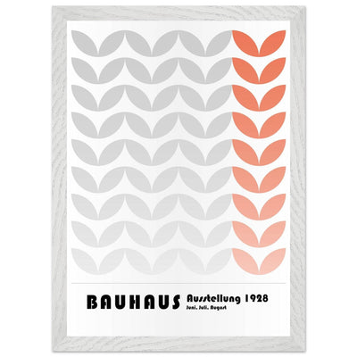Bauhaus-Style Organic Leaves - Vibrantwalls