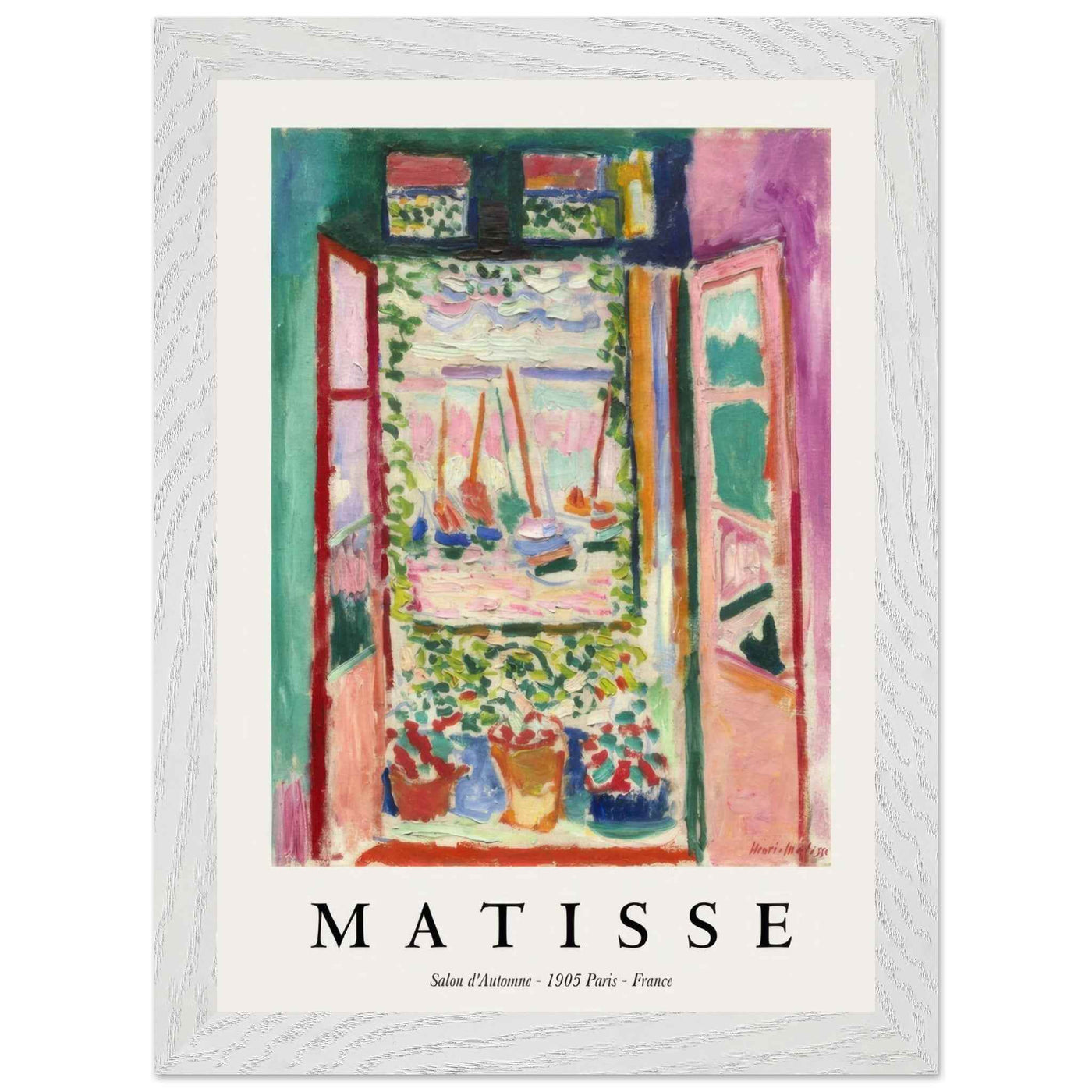 Matisse Open Window Art - Captivating Piece for Modern Decor - Vibrantwalls