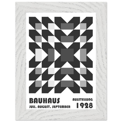 Bauhaus-Style Geometric Grid - Vibrantwalls
