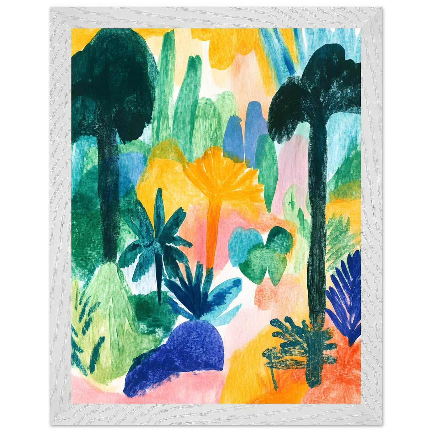 Abstract Tropical - Vibrantwalls