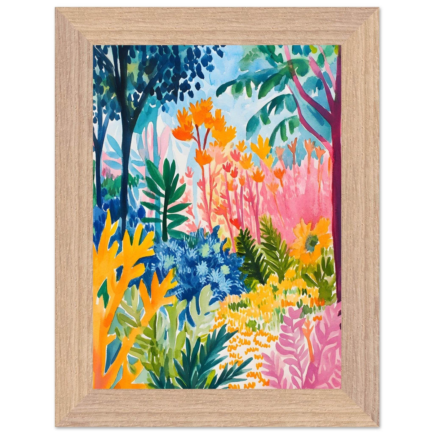 Vibrant Matisse Tropical Dreamscape - Vibrantwalls