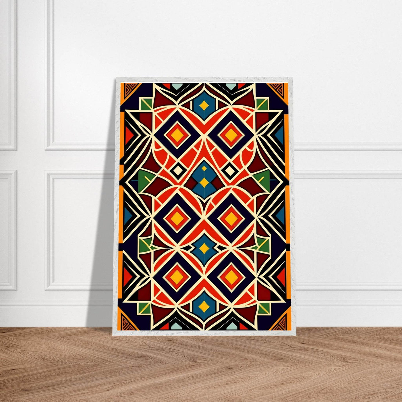 Abstract Geometric Wall Decor - Unique Boho Art for Contemporary Spaces - Vibrantwalls