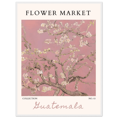 Pink Blossom Nature Framed Poster – Serene Floral Art Print | Ready-to-Hang in Multiple Sizes & Frame Finishes - Vibrantwalls