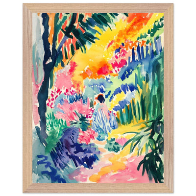 Vibrant Abstract Garden Henri Matisse - Vibrantwalls
